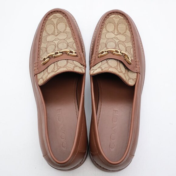 Coach Brooks Loafer In Signature Jacquard Men's Size 13 D Slip on Loafers - Picture 9 of 9